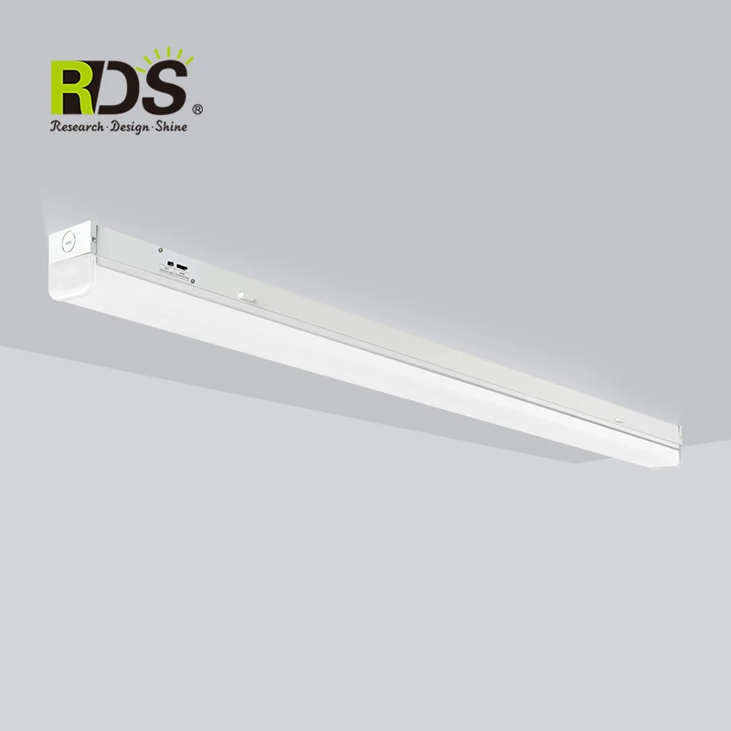 Customization 4Ft 8Ft Adjustable Cct 120-277V 120-347V Motion Sensor Ceiling Suspended Garage Led Batten Light