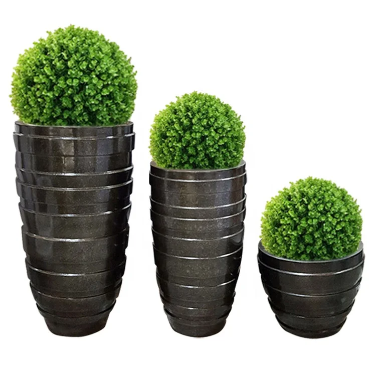 Customized High-Quality Floor Metal Style Flower Pot Planter Vase