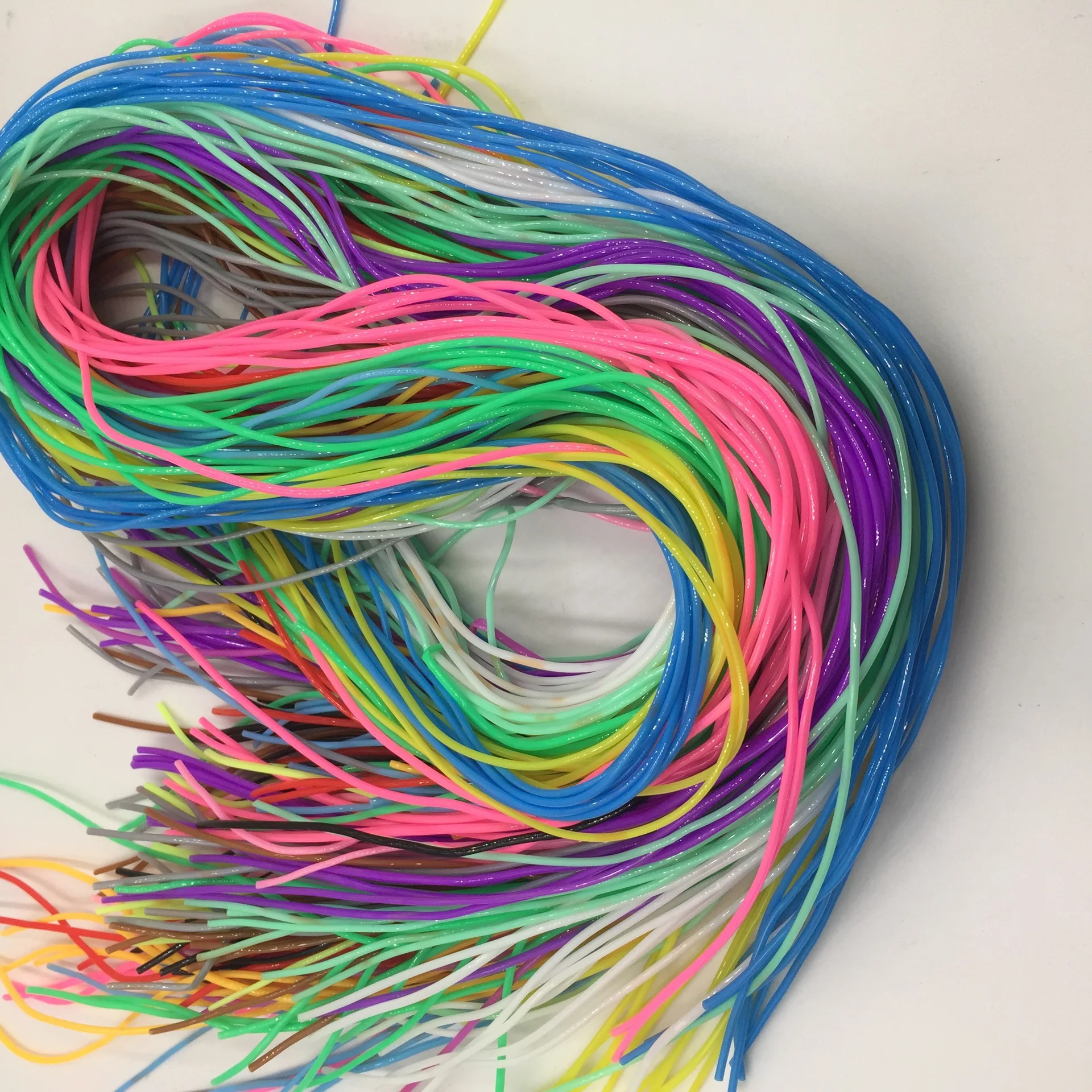 Plastic Lanyard String Boondoggle String Gimp Bracelet Making Kit for Beginners DIY Bracelets Key Chains and Lanyards