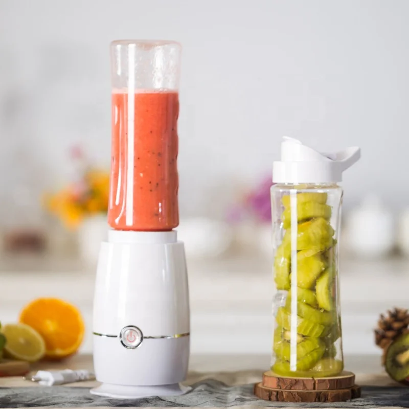 Stainless Steel Blade 500ML, Smoothie Maker Licuadora Portatil, Mini Juicers Portable Blenders/