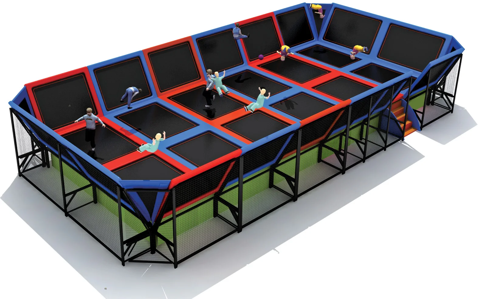 trampoline jumping outdoor trampoline mini steel trampoline for gym