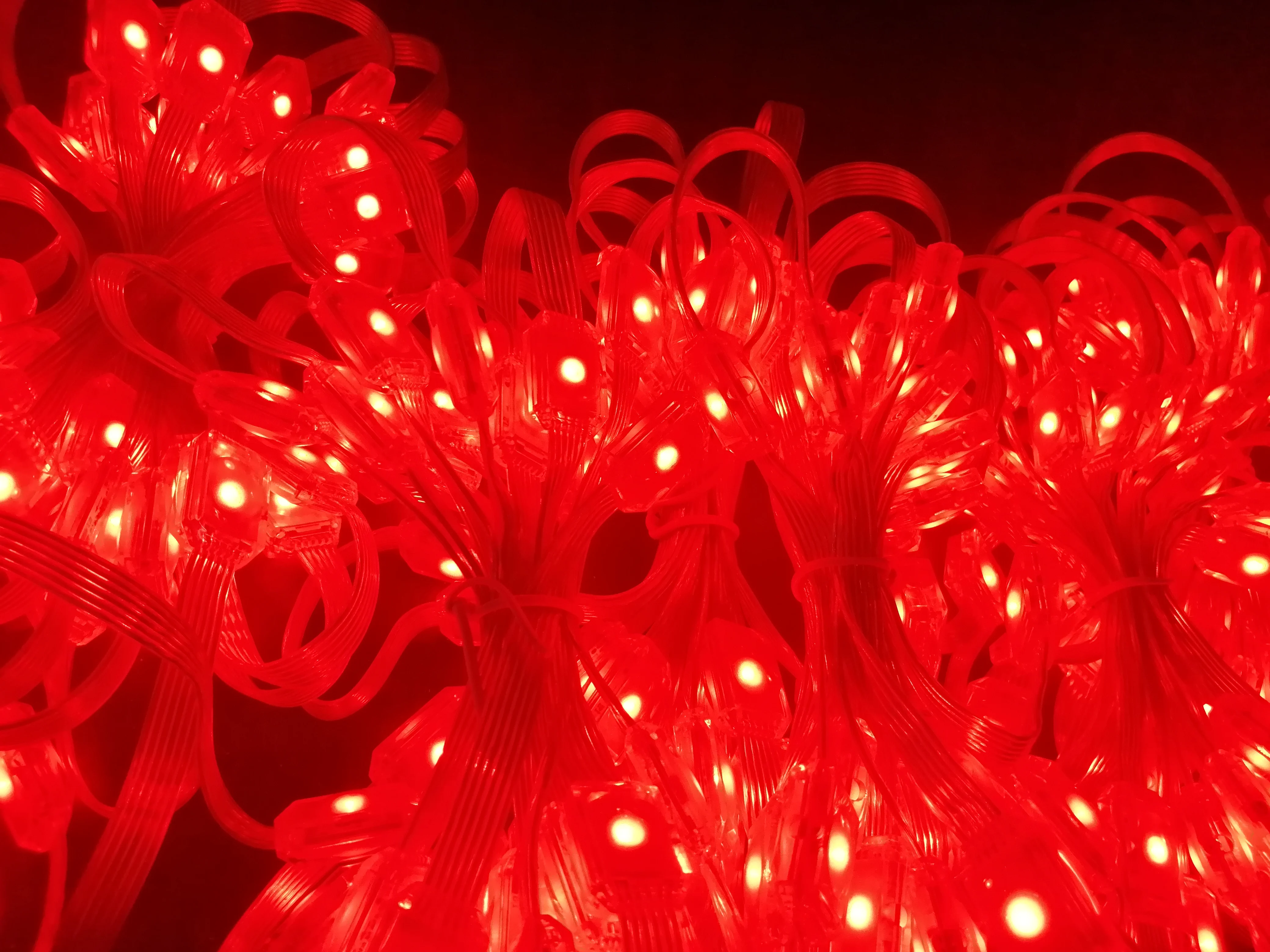 RGB Программирование 360 градусов пиксель гирлянда 3D светодиодный пиксельный шар свет