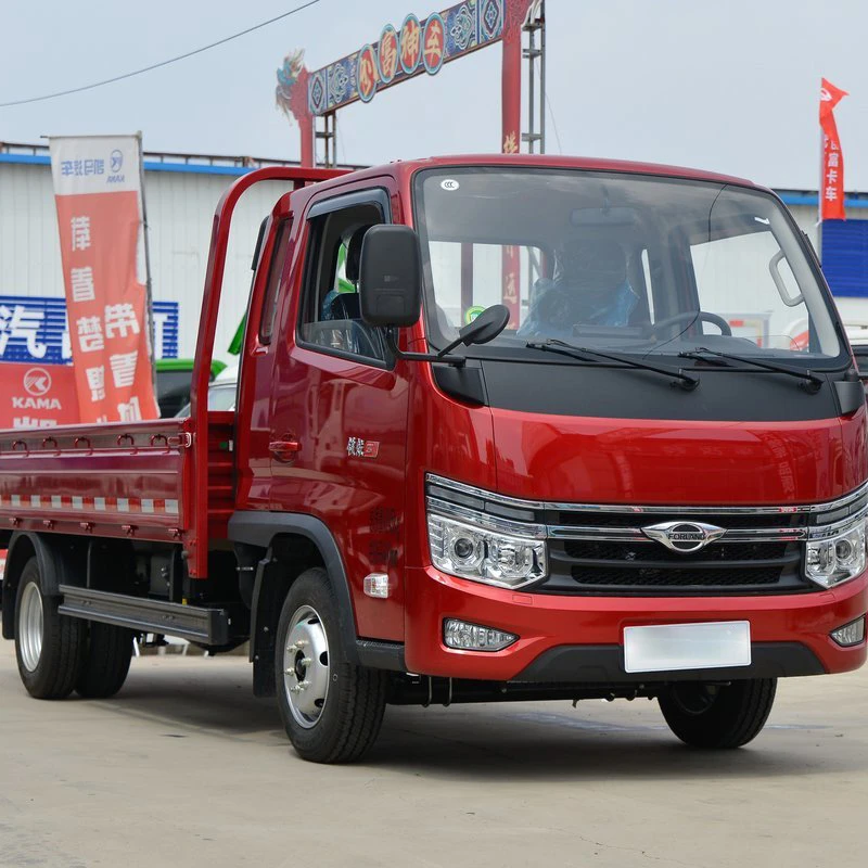 2023 Model Foton Ollin Brand New 4x2 1-10 Ton Diesel Truck LHD/RHD Van Type Light Cargo Truck for Sale