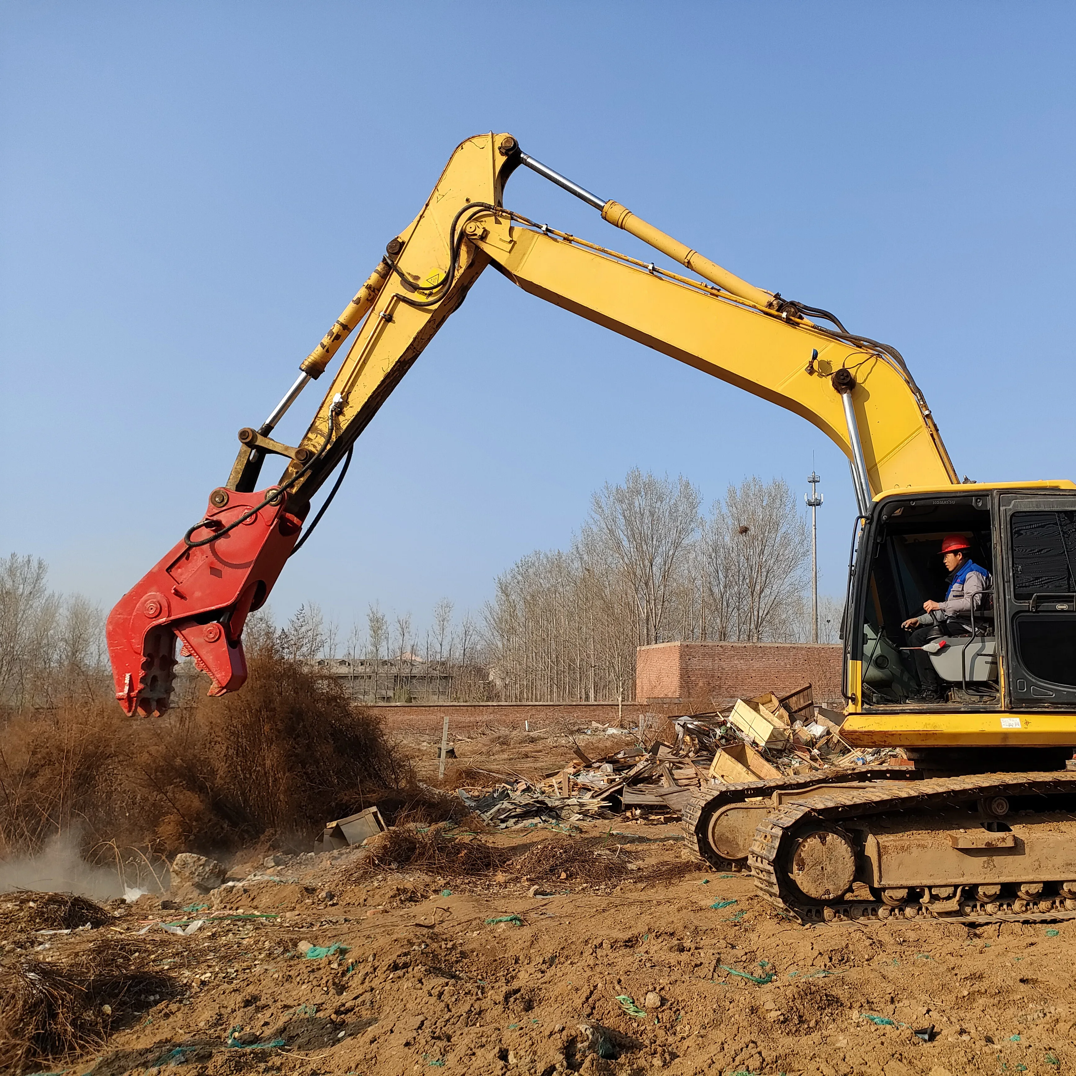 Wholesale concrete crusher Hydraulic Concrete Pulverizer Jaw Demolition Hydraulic Secondary Pulverizer