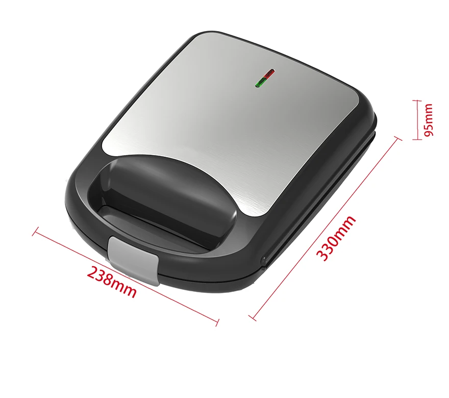 1500W Sandwich Maker Detachable 4 Slices Plate Mini Grill Electric Breakfast Panini Sandwich Toaster Makers