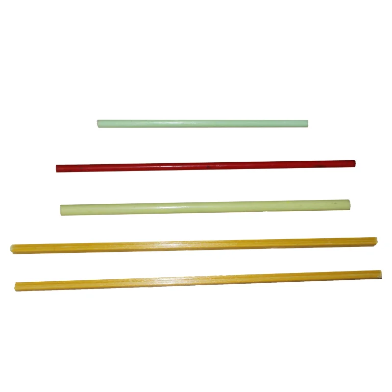 Factory Supply High Strength 4mm Fiberglass Solid Rod FRP Stick for Tent Pole