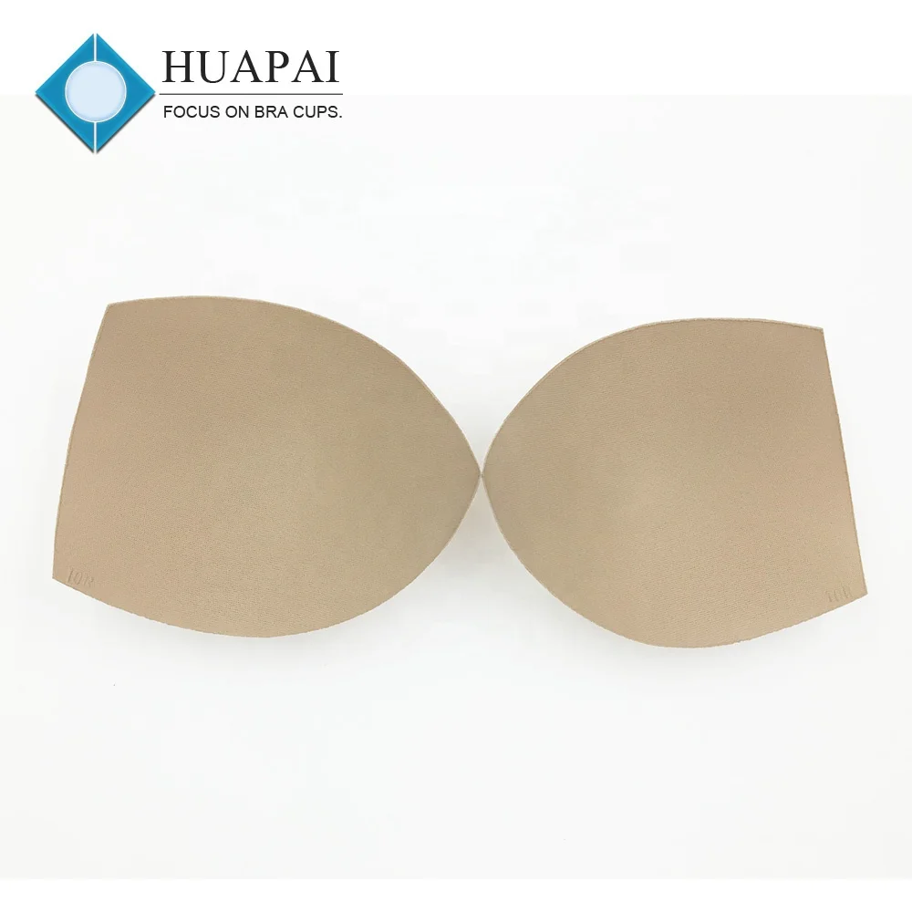 Pass OEKO TEX High Quality molded bra cups removable insert bra pad with factory price for famous brand