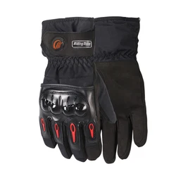 Custom Cycling Waterproof Heated Guantes Touch Screen Bike Racing Gloves