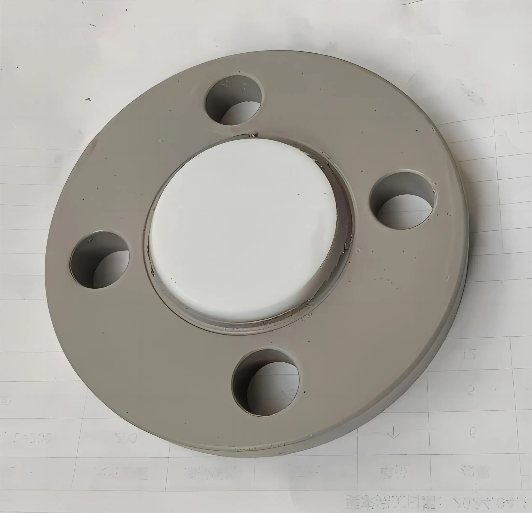 Carbon Steel PTFE/PFA Lined Blind  Flanges for Water Treatment Chemical Industrial Resistance Acid and Alkali