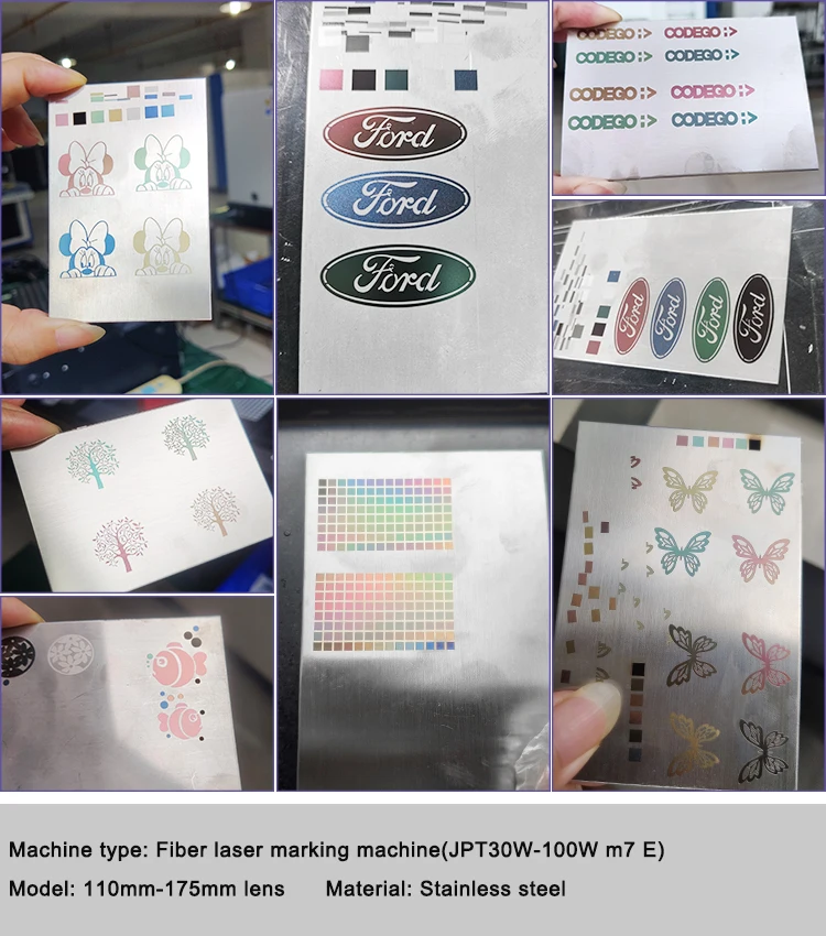 Hot Fiber Laser Marking Machine JPT MOPA M8 100W 200W Fiber Laser Cutting Machine For Glass Drilling