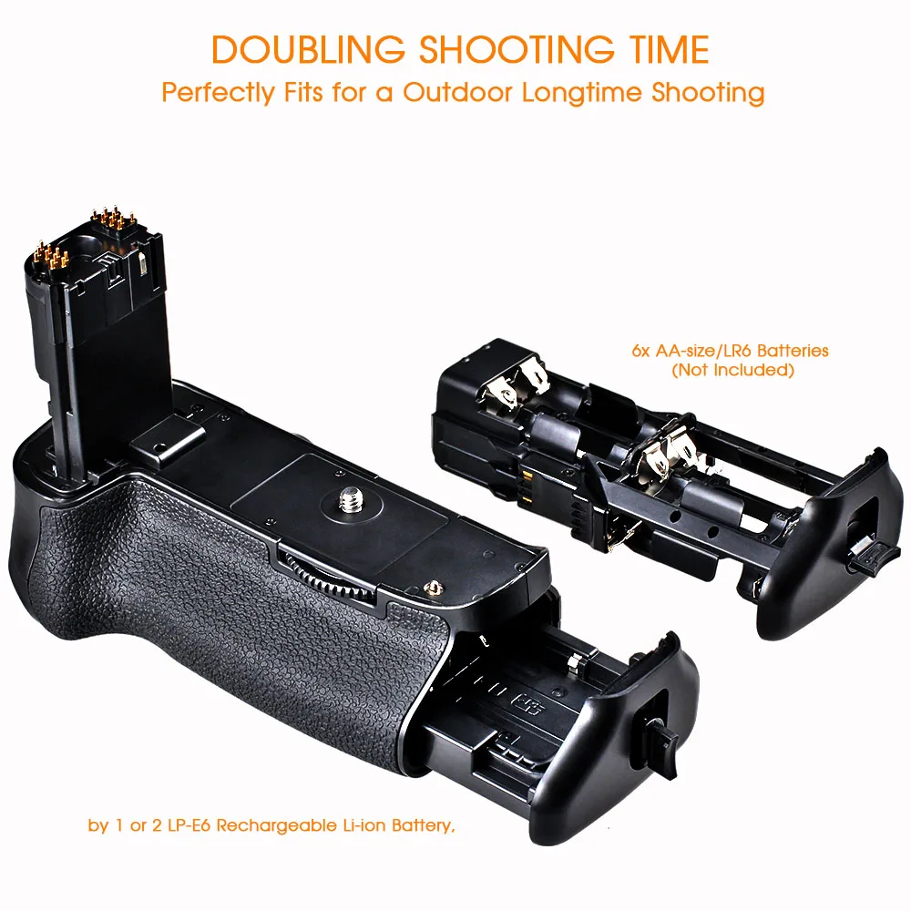 
Profesional Camera Accessories Power Holder Battery Grip For Canon Eos 5D3 5DIII 5DMark III 3 5DS 5DSR Replacement BG-E11 