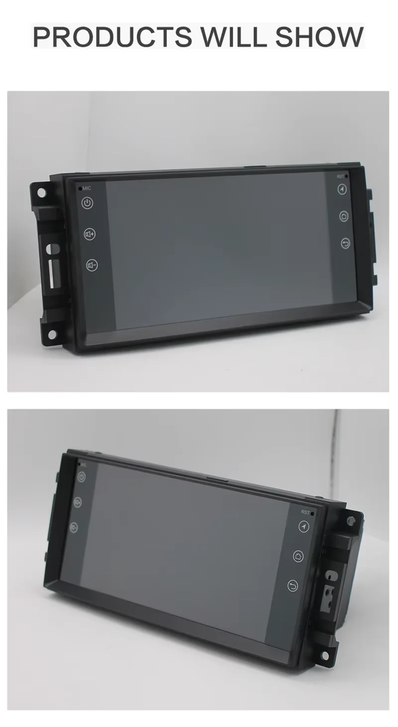 Krando 22 inch Digital Cluster LCD Dashboard Panel dual screen For Jeep Wrangler JL 2018-2022 android car radio multimedia