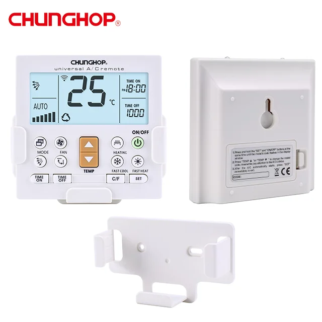  CHUNGHOP K-650E Новый ЖК Универсальный пульт дистанционного управления для кондиционера светодиодная подсветка настенное управление переменным