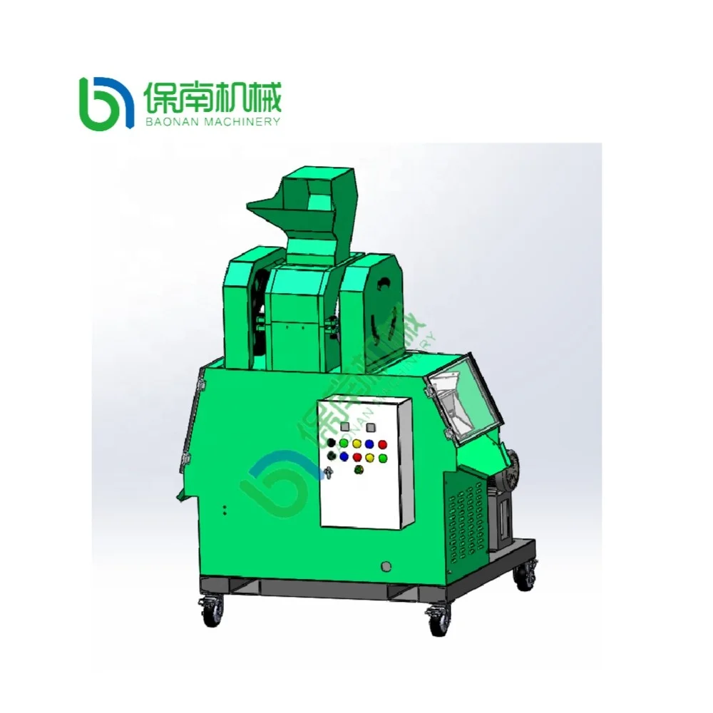 Mini waste electric mixed cables granulator recycling machine copper wire crusher with big discount