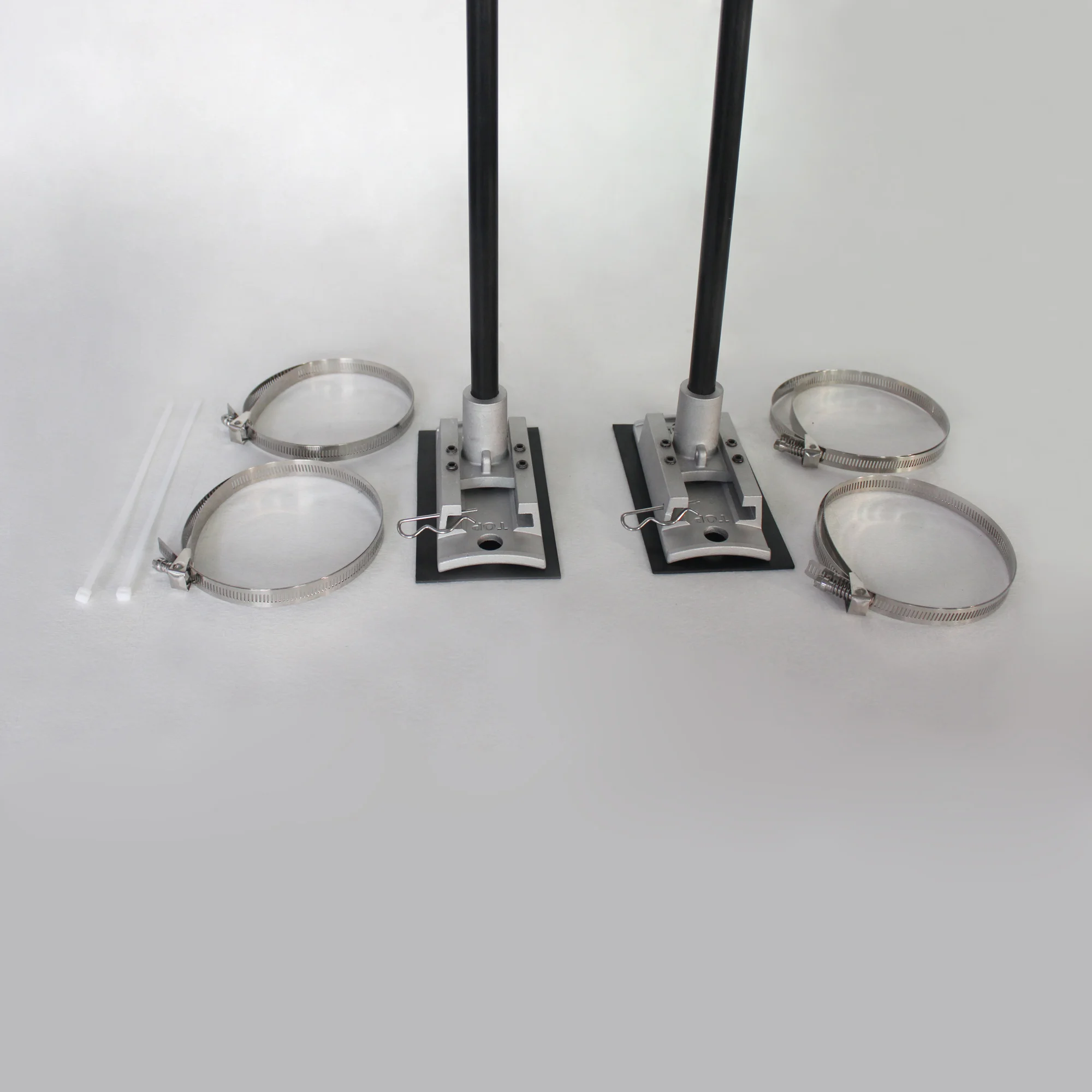 street light pole advertising poster fixer