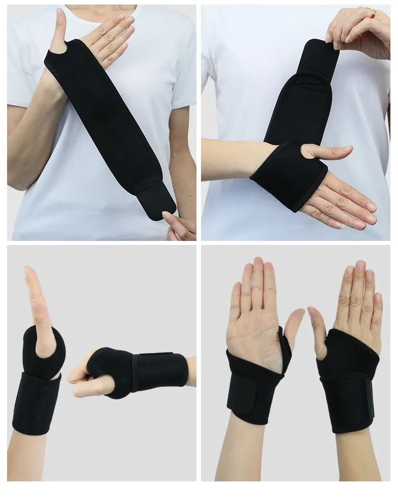 Adjustable Wristband Carpal Tunnel Brace Wrist Support Sport Tendonitis Pain Relief Arthritis Wrist Bandage Wrap