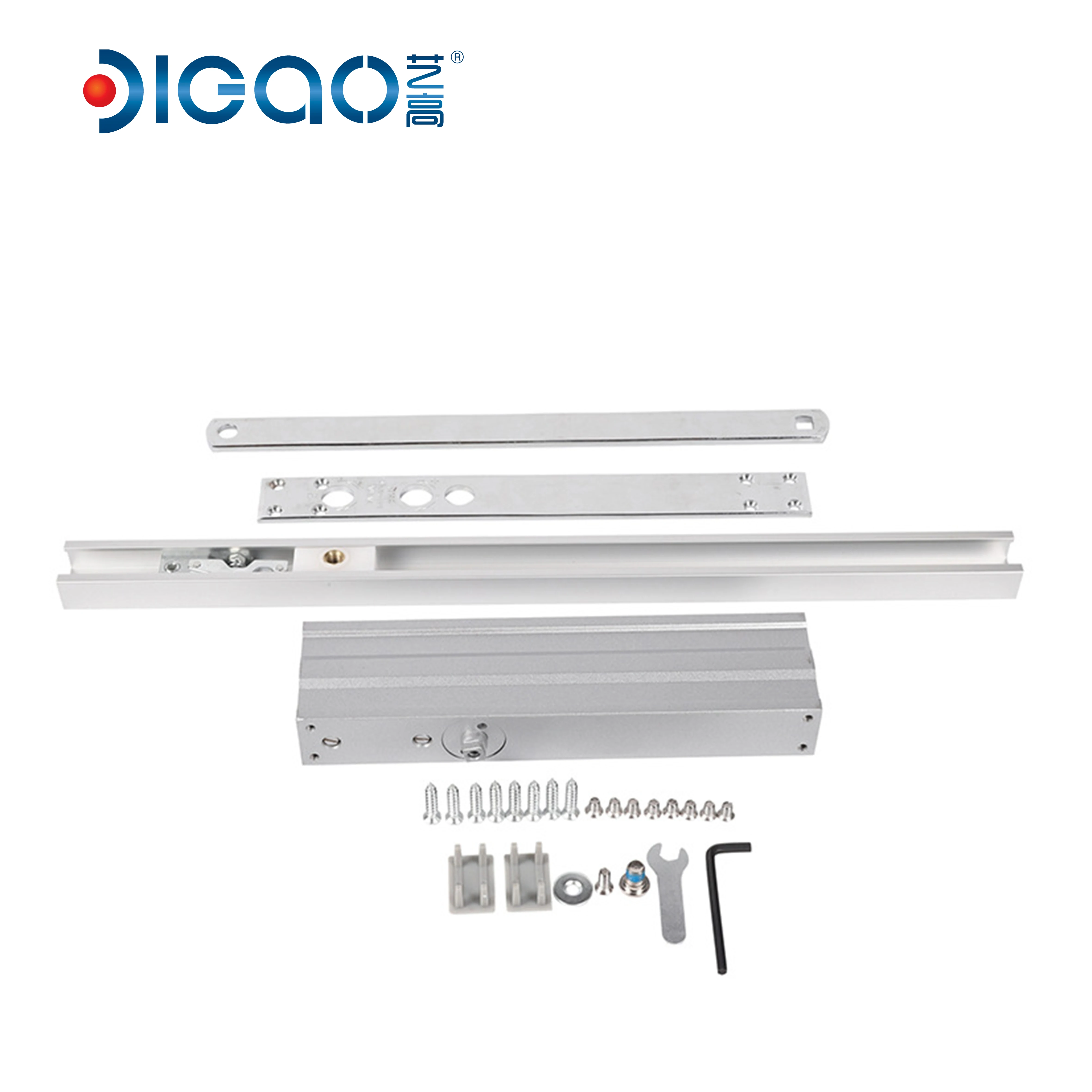 angle triangle door closer for fire metal door closer floor machine hinge