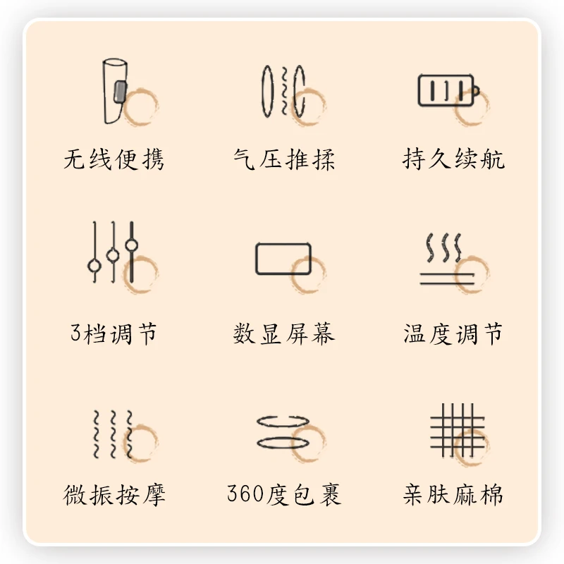 2023 Bestseller Blood Circulation Relaxation Heated Air Pressure Calf and Air Compression Leg Massager