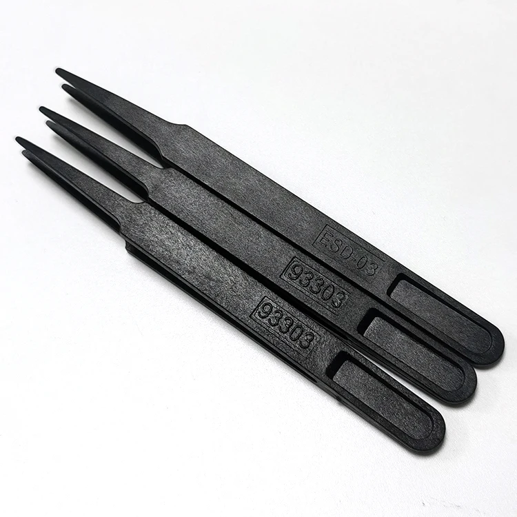 Factory Sale Electronics Tool Woking ESD Anti Static Tweezers for Industrial