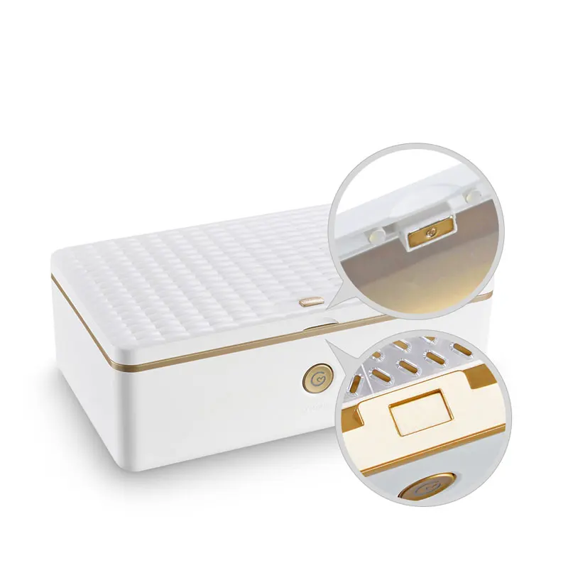 УФ стерилизатор коробка с озоном Профессиональный светодиодный свет дезинфицирующий для соски косметические инструменты кисти для макияжа