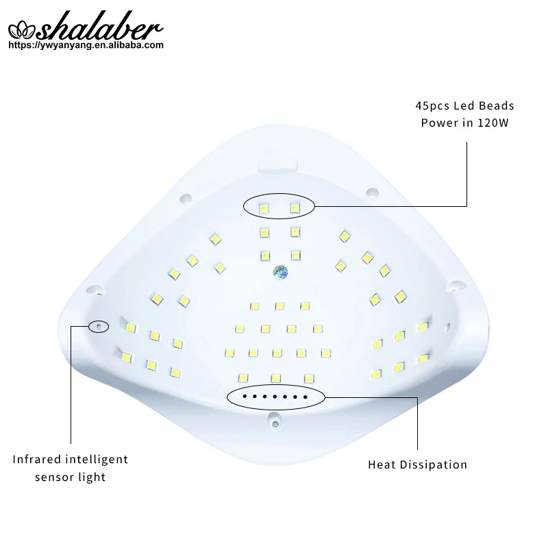 Best Quality Wholesale Quick-Drying 150w No Black Hands Manicure Lamp Nail Manicure Phototherapy Machine
