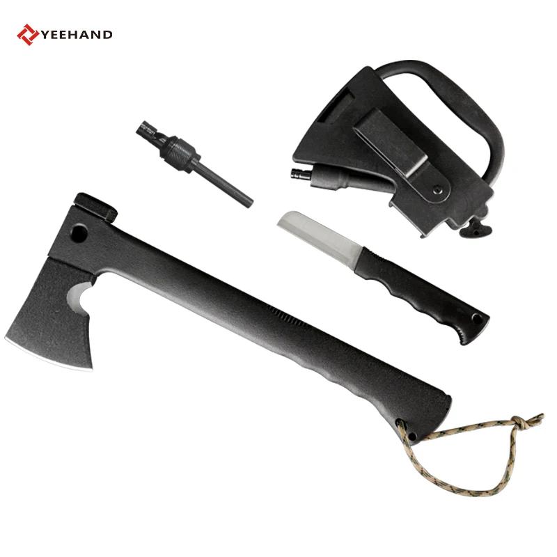 China OEM  tactical hatchet knife set stainless steel axes for cutting wood