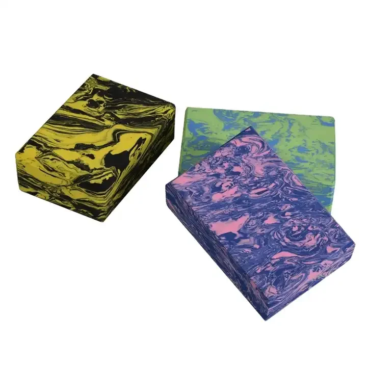 Eco friendly yoga blocks manufacturers private label EVA foam yoga blocks