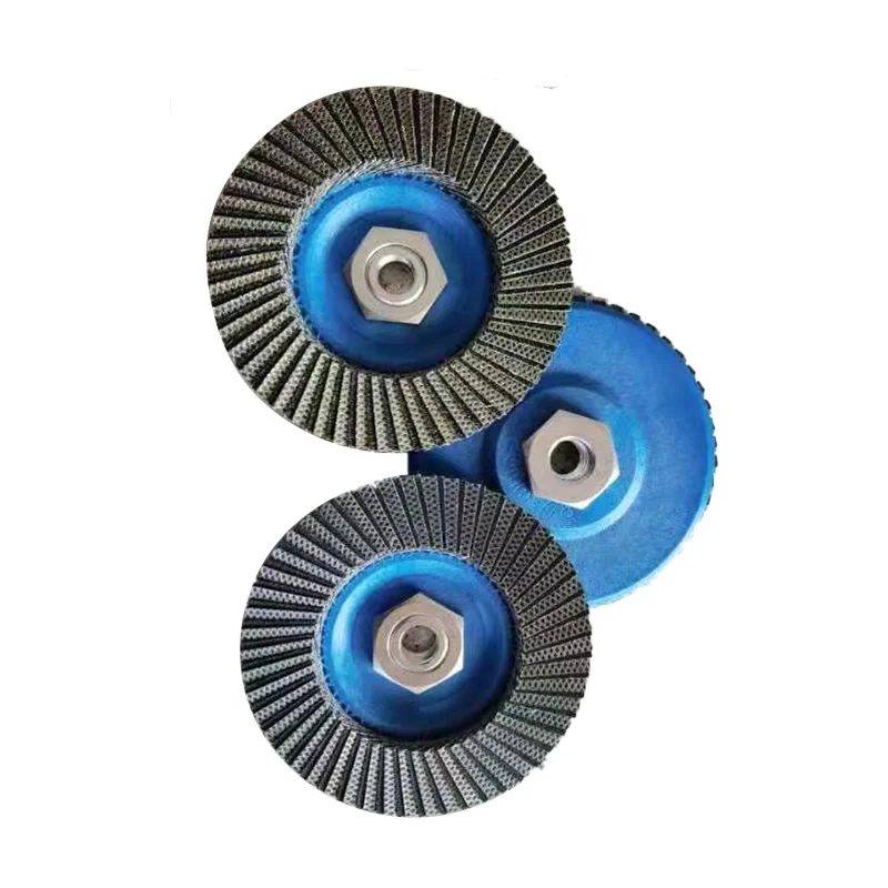 TRUE SHINE 115MM Diamond abrasive flap wheel