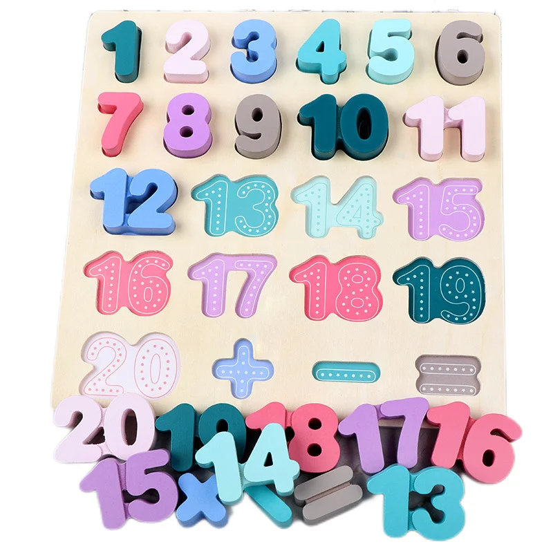 BOGE Wooden Magnetic Toys Multi-function Fishing Alphanumeric Game Alphabet Puzzle Letters Sorting Board Blocks Matching