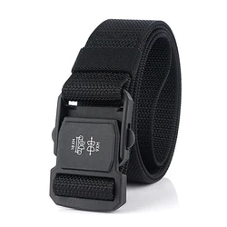 Nylon Combat Belt, Tactical Hiking Hunting  Belt Men