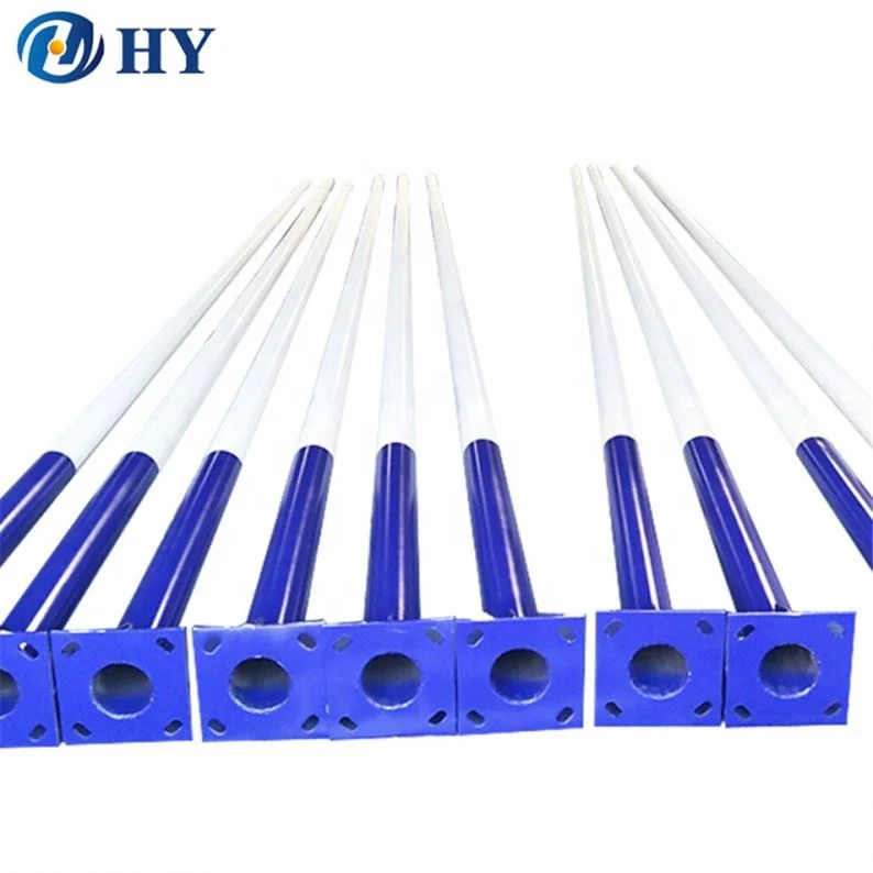 Manufacturer price 6m 8m 9m 10m 12m steel used street light pole