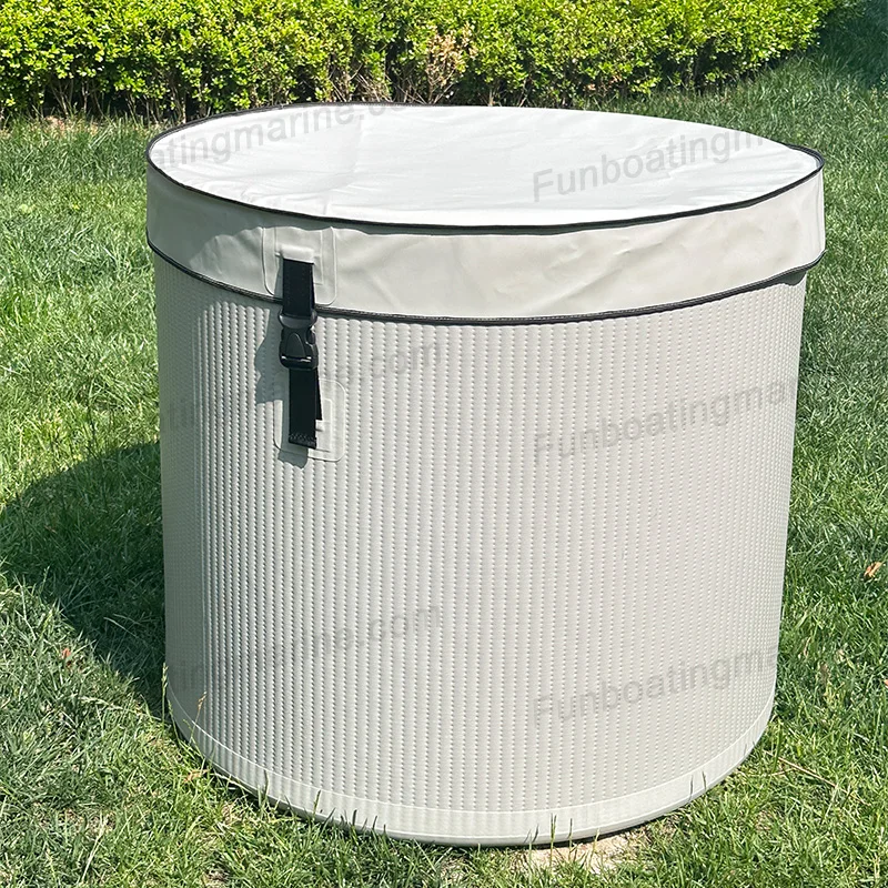 Portable ice bath tub for recovery health