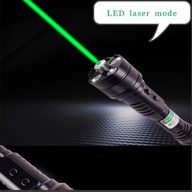 Dual-use flashlight-converts white and laser light