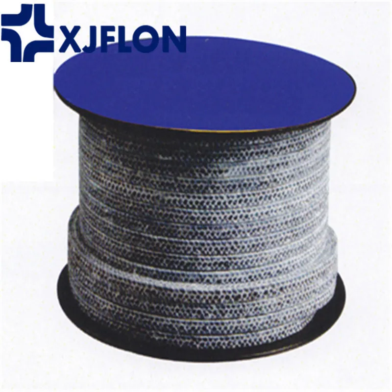 custom graphite filled ptfe braided packing PTFE gland packing
