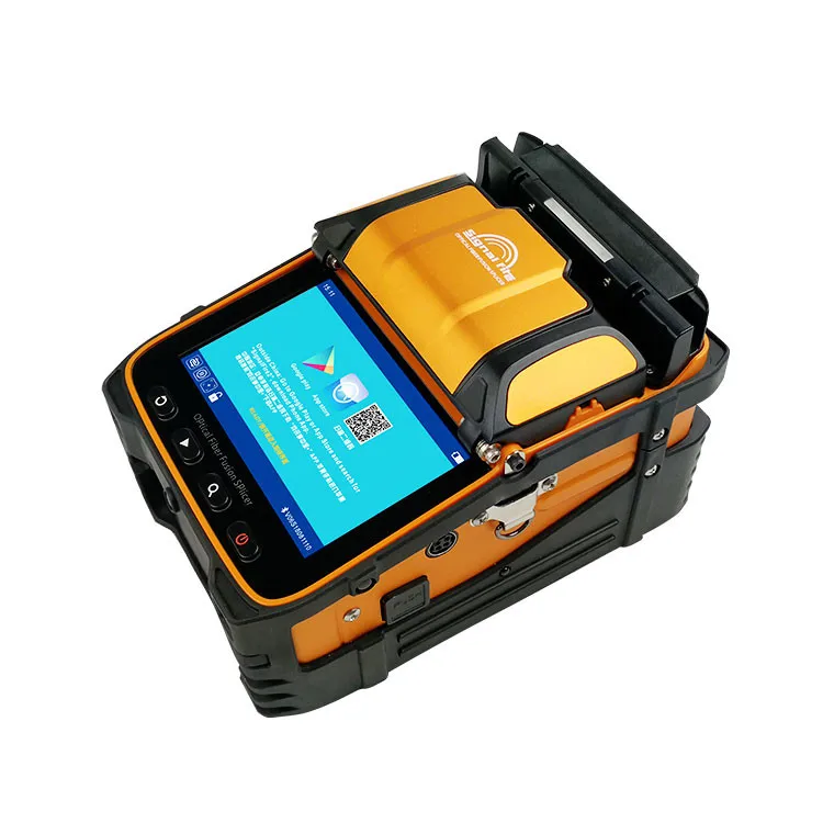 Новая блестящая Ai-8c машины Splicer сплавливания см мм ДС авто углеродного волокна Splicer сплавливания волокна Ftth сварочный аппарат машина