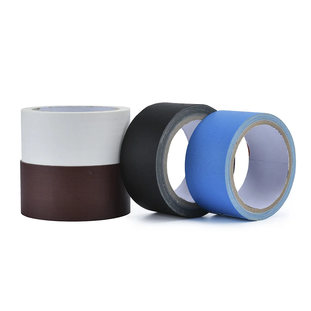 Strong Tough Compact Lightweight gaffer tape black, Residue Free, Easy to tear, rubber based tape for studio, camera, stage tape