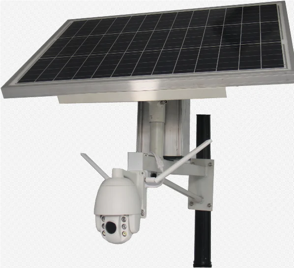 360 degree solar panel powered security wireless cctv camera PTZ 4g