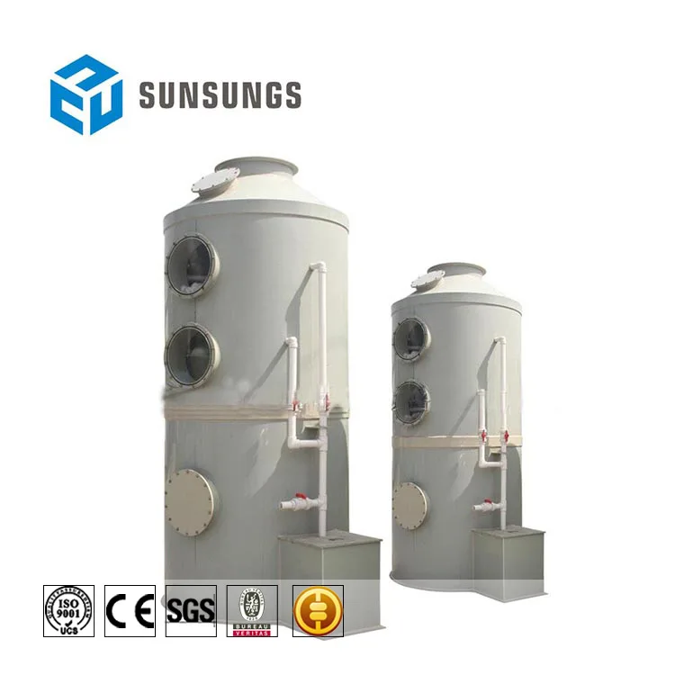 
Wet Air Scrubber Gas Absorption Column for Chemical Industry 