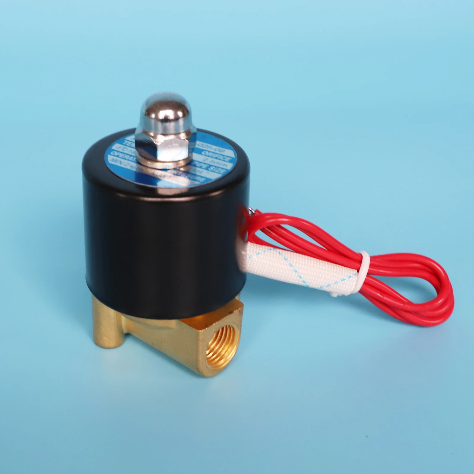 Factory direct sell cheapest price brass direct acting 10bar 1/4 mini normally close 220 volt lpg gas bbq solenoid valve