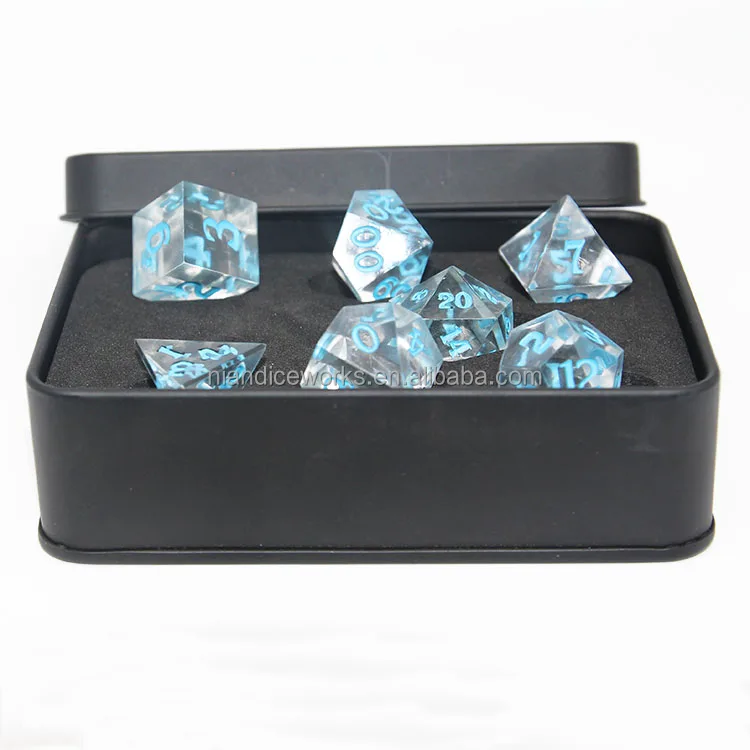 dnd dice board game  sharp edge dice manufacturer custom dice