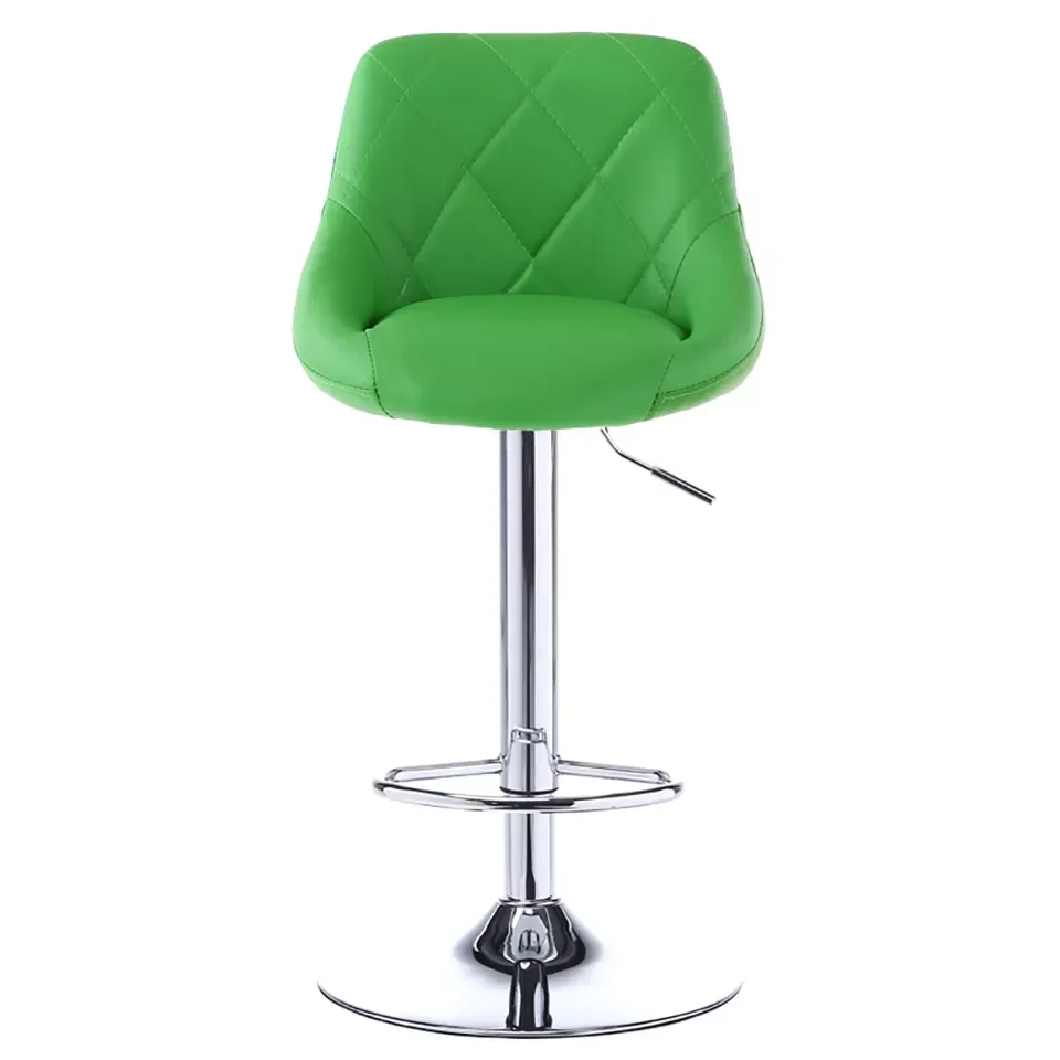 factory price bar stools and restaurant dining chair sets kitchen chair black velvet pu leather swivel  bar chair