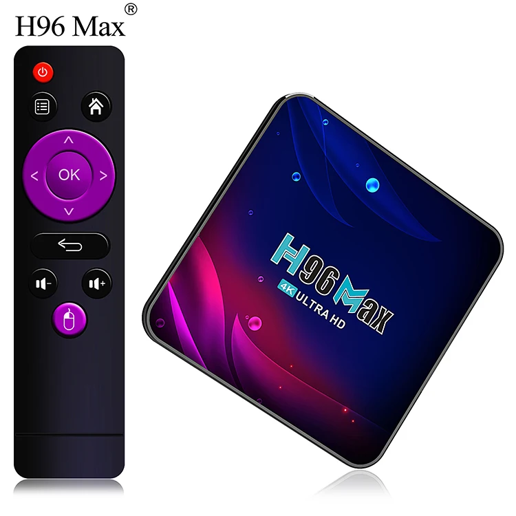 B2B logo print hot selling smart tv box android 11.0 4K resolution OTT tv box