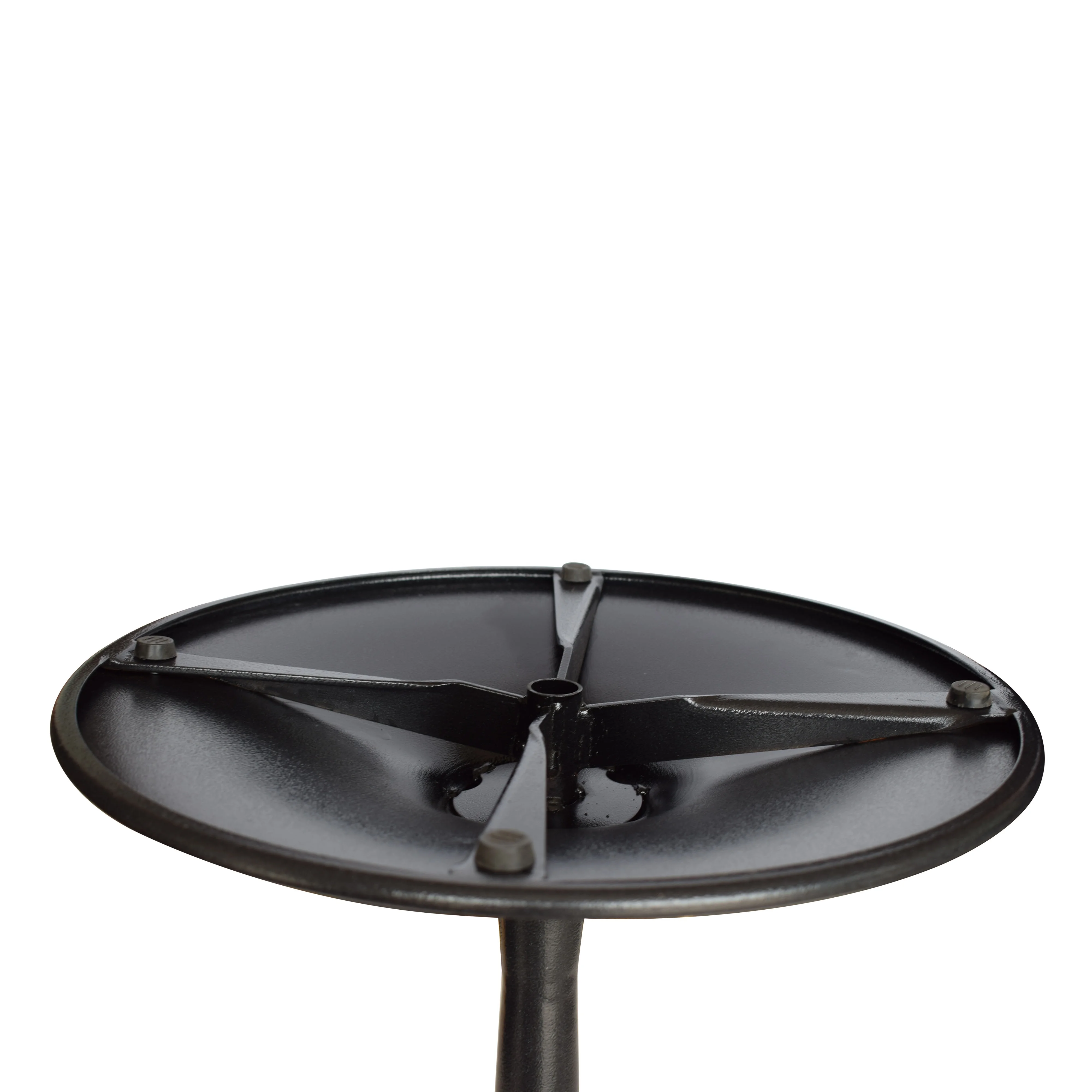 Dining Saarinen Tulip Table Base Modern Bar Round Cafe Dinning Large Pedestal Coffee Restaurant Cheap Black Metal Table Legs TUV