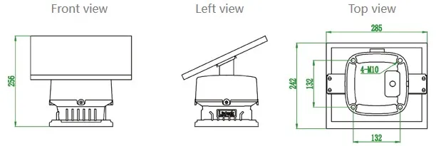 Solar medium type B Aviation obstruction lighting system with superior quality and competitive price