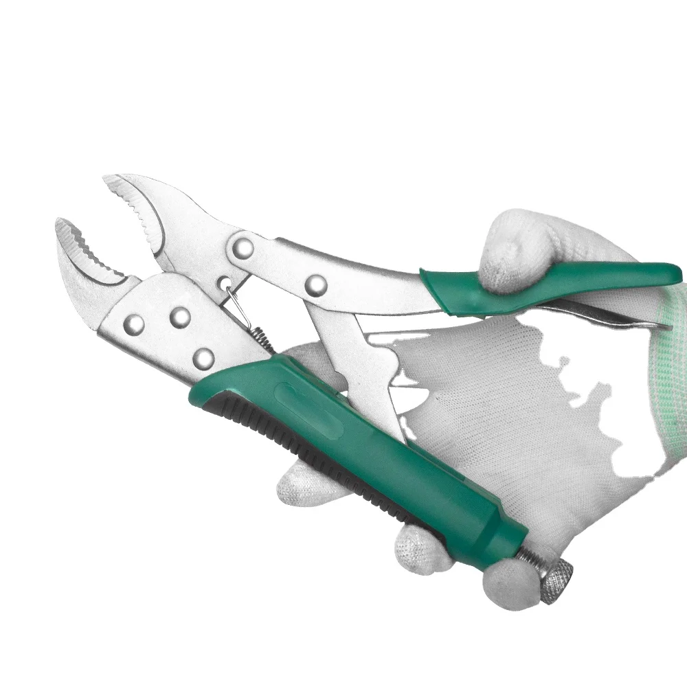Multifunctional Round Nose Pliers 5 Inch 10 Inch Curved Pliers Clamping Locking Pliers Fixed Locking Wrenches