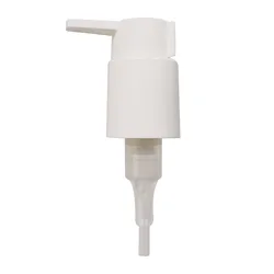 Factory manufacturer Cream lotion pump 24 410 white color  treatment pump for cosmetic packaging
