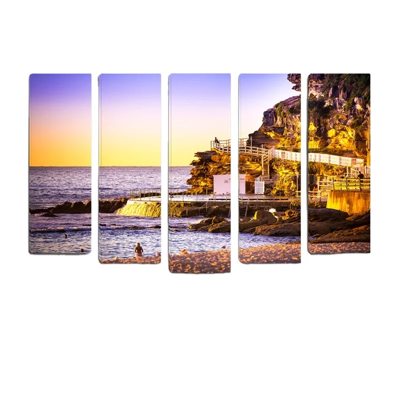 
Natural landscape canvas wall art sets painting 