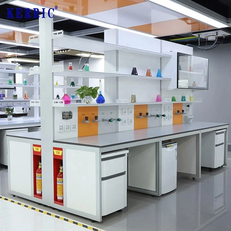 Commercial furniture pharmaceutical laboratory bench chemistry wall table esd lab workstations