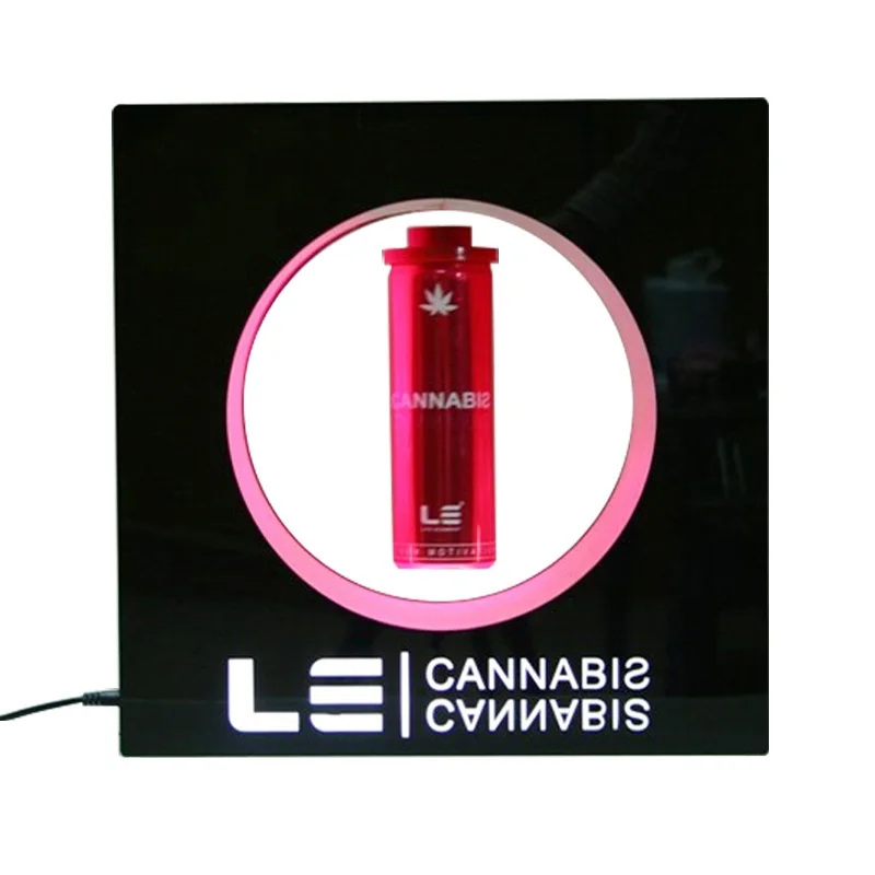 2023Popular White Sport Shoe with Magnetic Floating Function as Business Advertisement