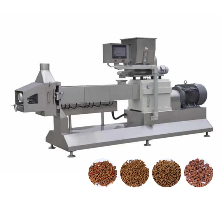 
China pet dog food making machines processing line in turkey 